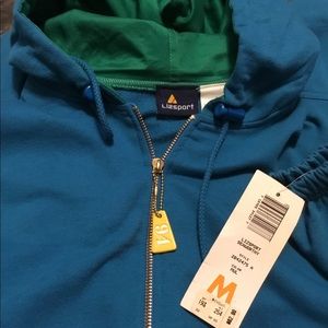 BNWT Lizsport hoodie jacket Sz M